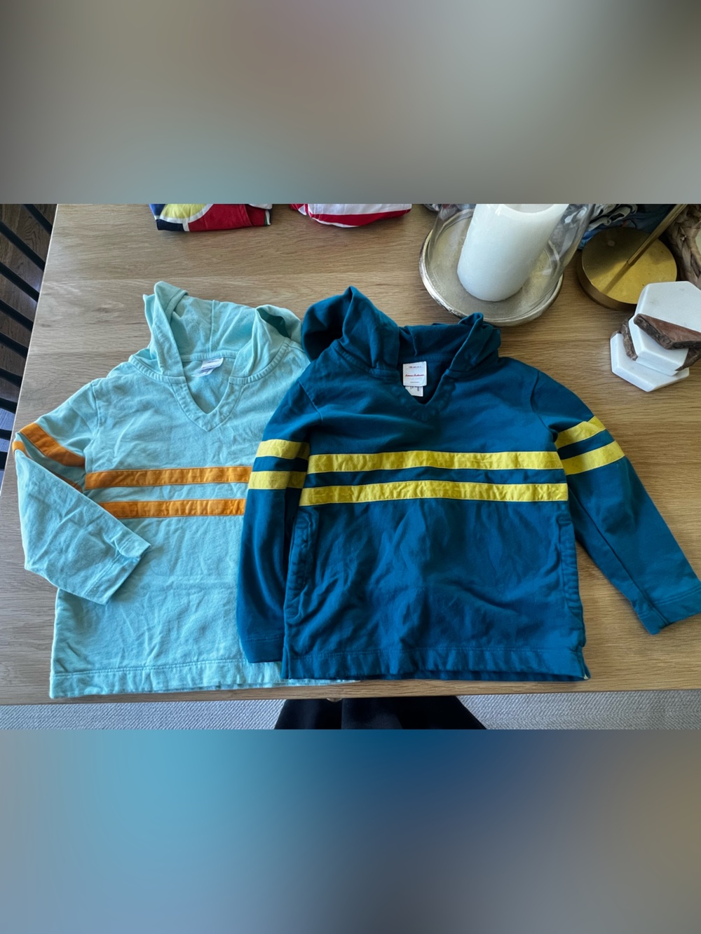 Hannah Andersson Hooded Shirts (4T)